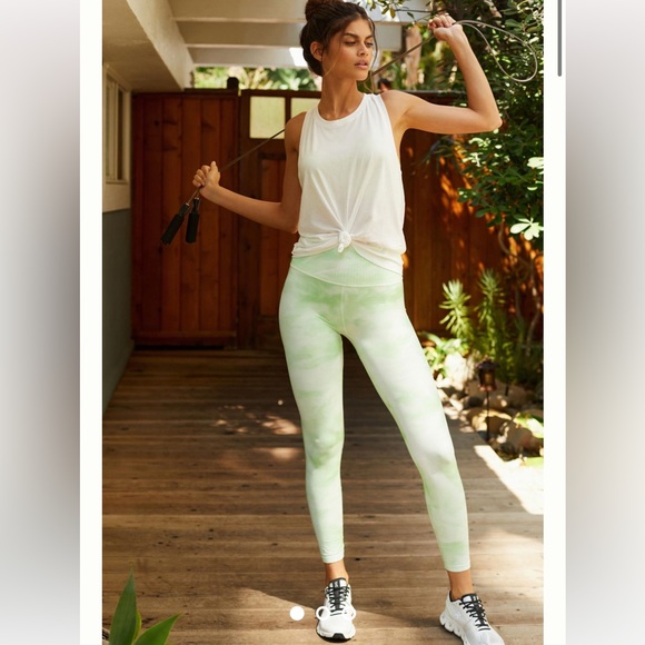 Free People | Anthropologie |  Tie-Dye Leggings - Picture 3 of 8